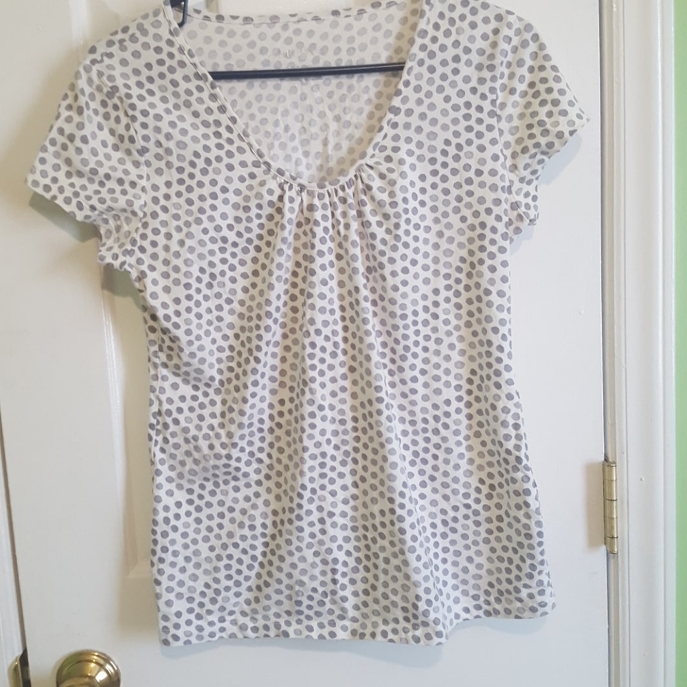 Poka dot  top